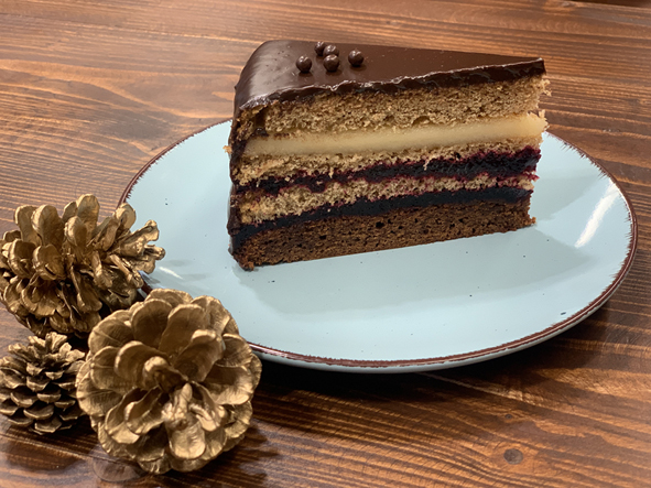 Dominosteintorte & Glühwein - Goethe-Chocolaterie